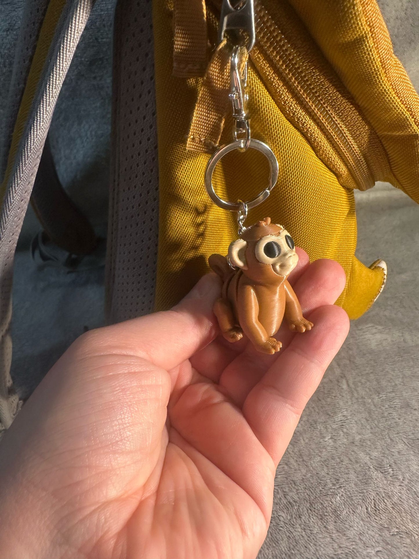 Baby Affe Schlüsselanhänger