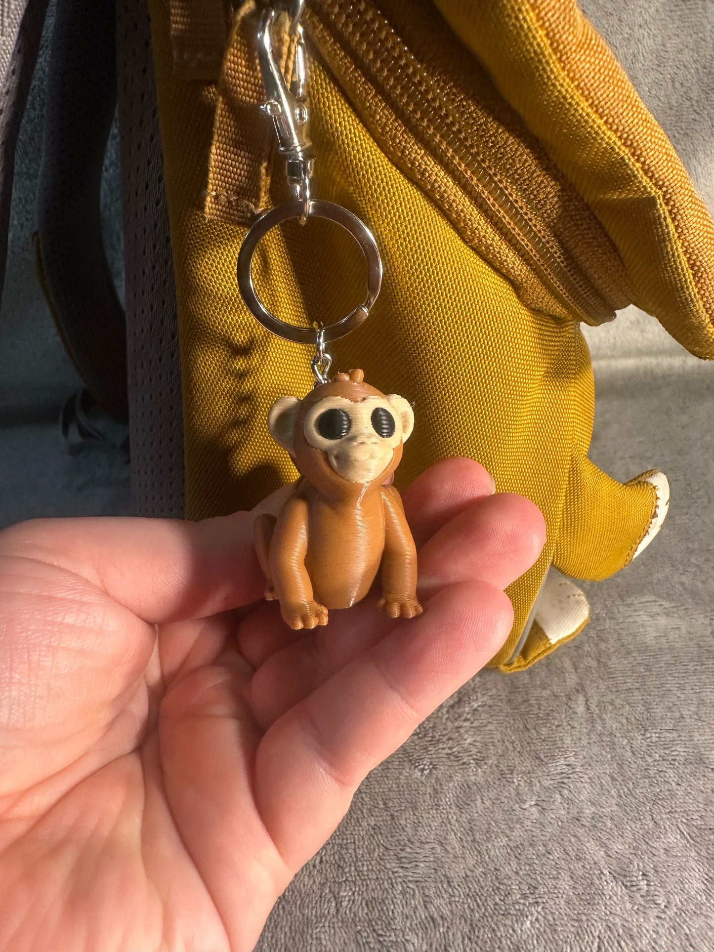 Baby Affe Schlüsselanhänger