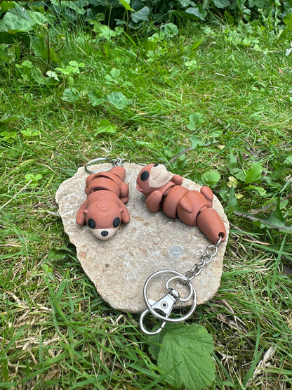 Baby Otter Schlüsselanhänger