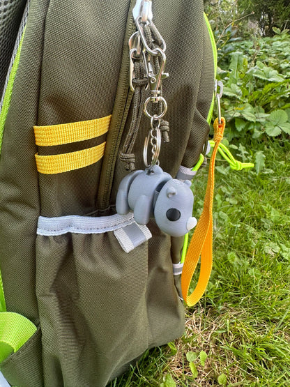Baby Nashorn Schlüsselanhänger