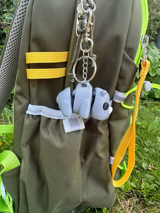 Baby Nashorn Schlüsselanhänger
