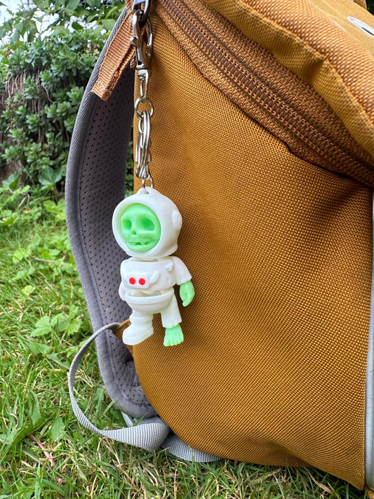 Skelettastronaut Schlüsselanhänger