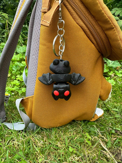 Baby Fledermaus Schlüsselanhänger