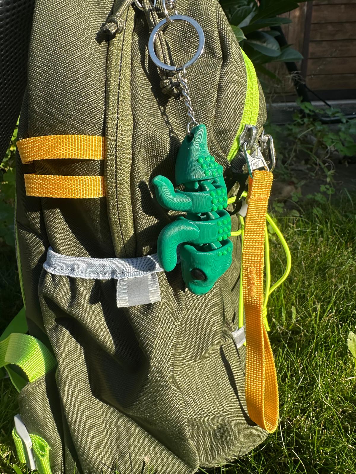 Baby Krokodil Schlüsselanhänger